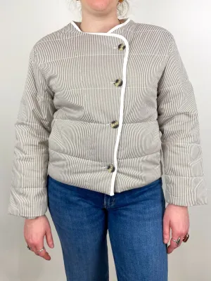 Jacket in Earth Stripe