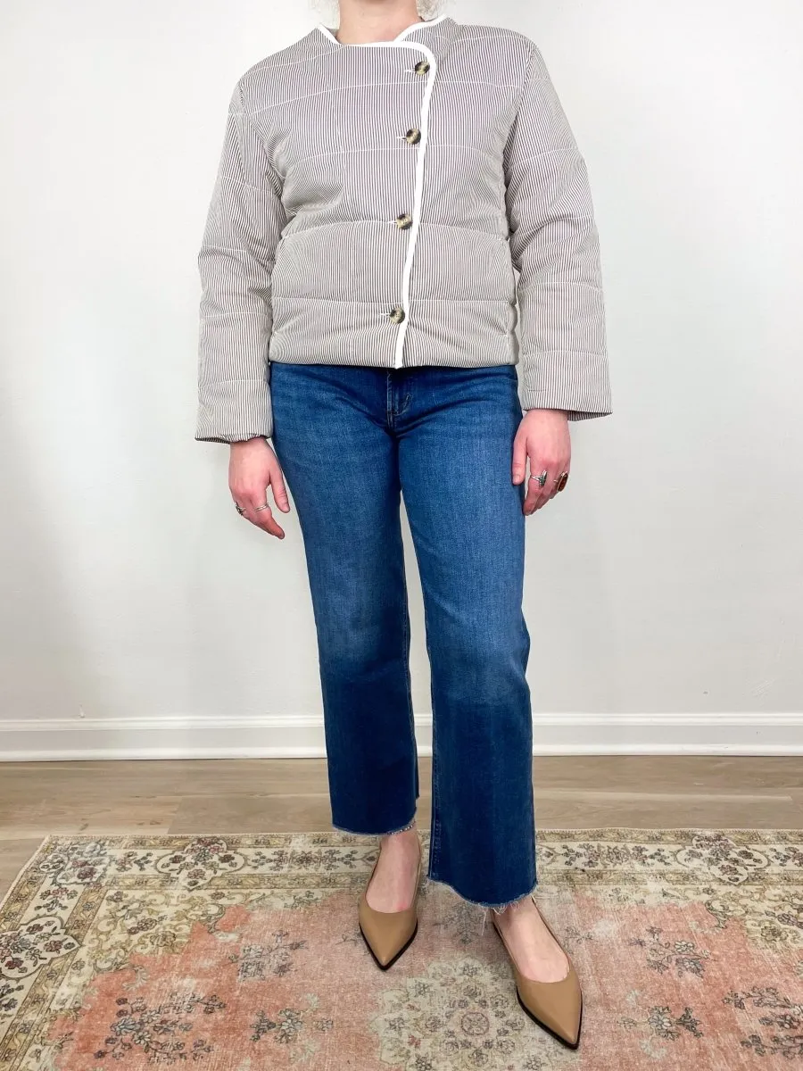 Jacket in Earth Stripe