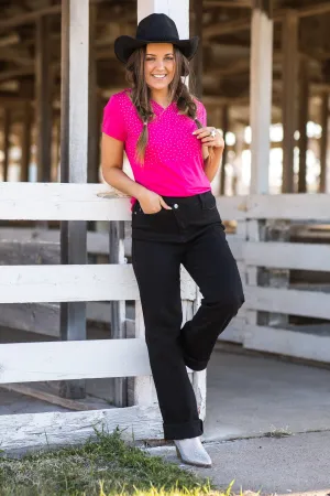 Judy Blue Black Straight Leg Jeans