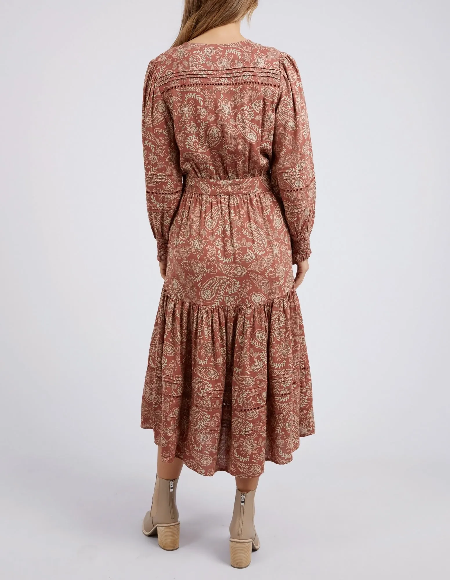 JULIETTE PAISLEY DRESS || PAISLEY PRINT