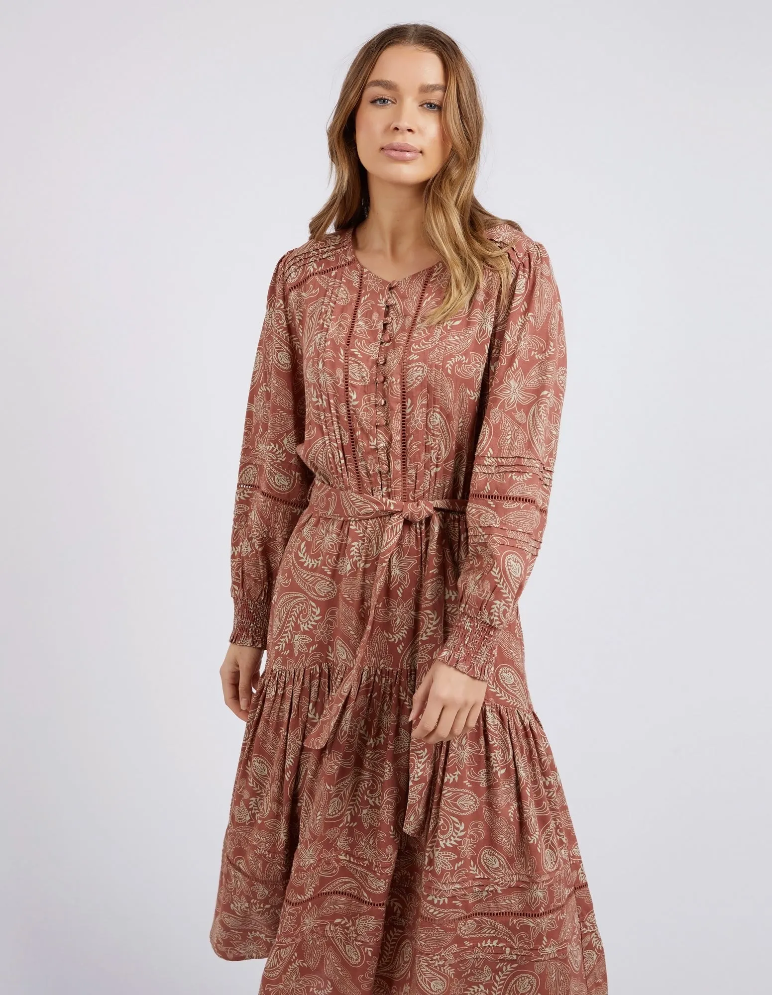 JULIETTE PAISLEY DRESS || PAISLEY PRINT
