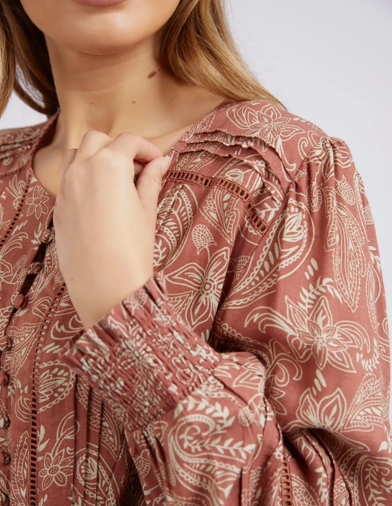 JULIETTE PAISLEY DRESS || PAISLEY PRINT