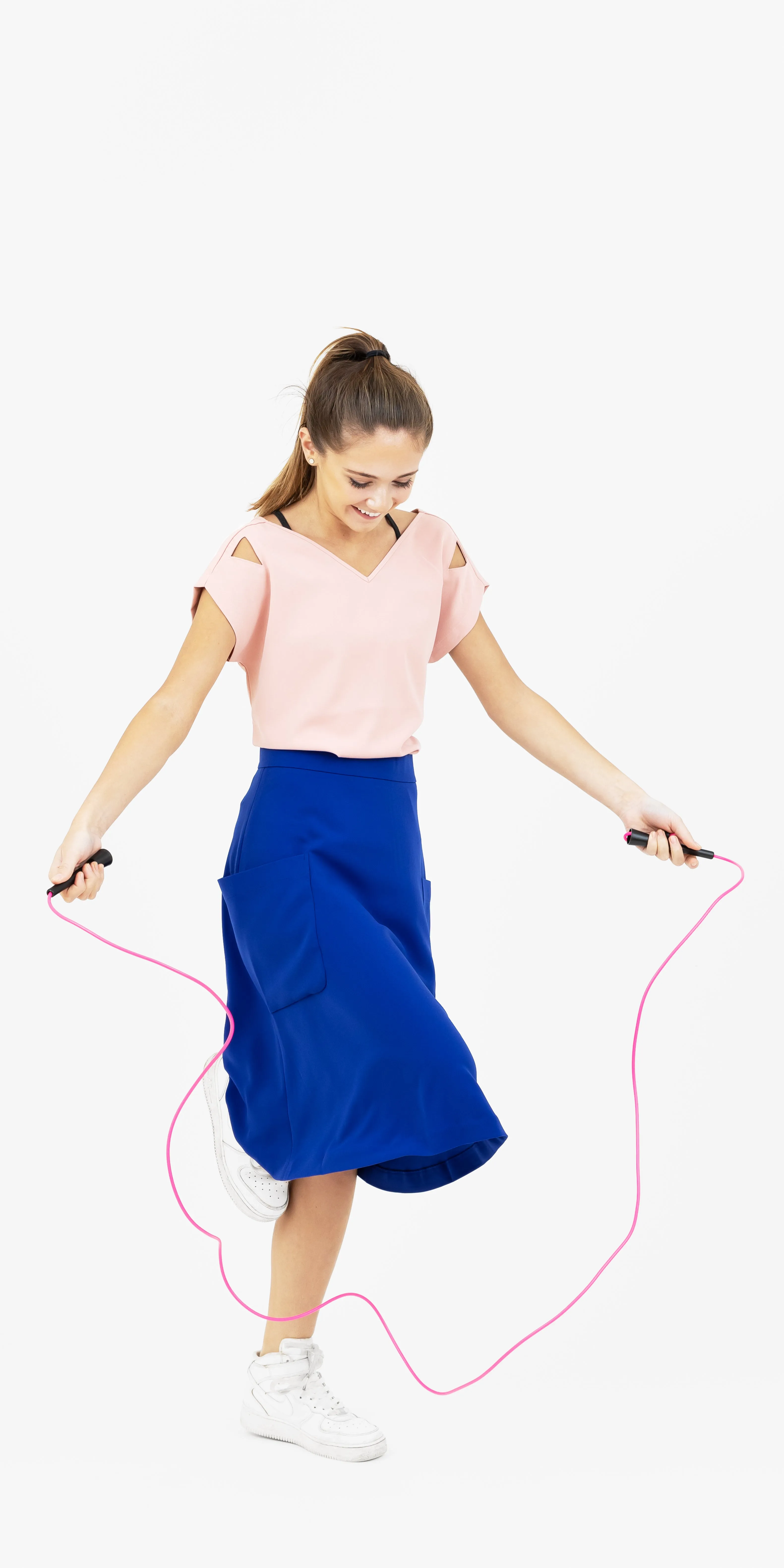 jupe mi-longue- Mireille midi skirt