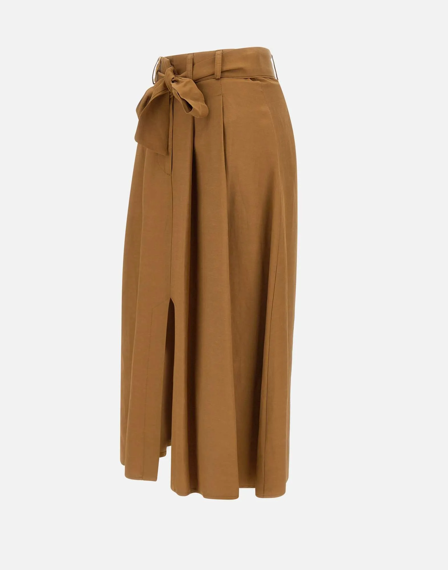 Kaos tobakslinne viskoskjol med båge