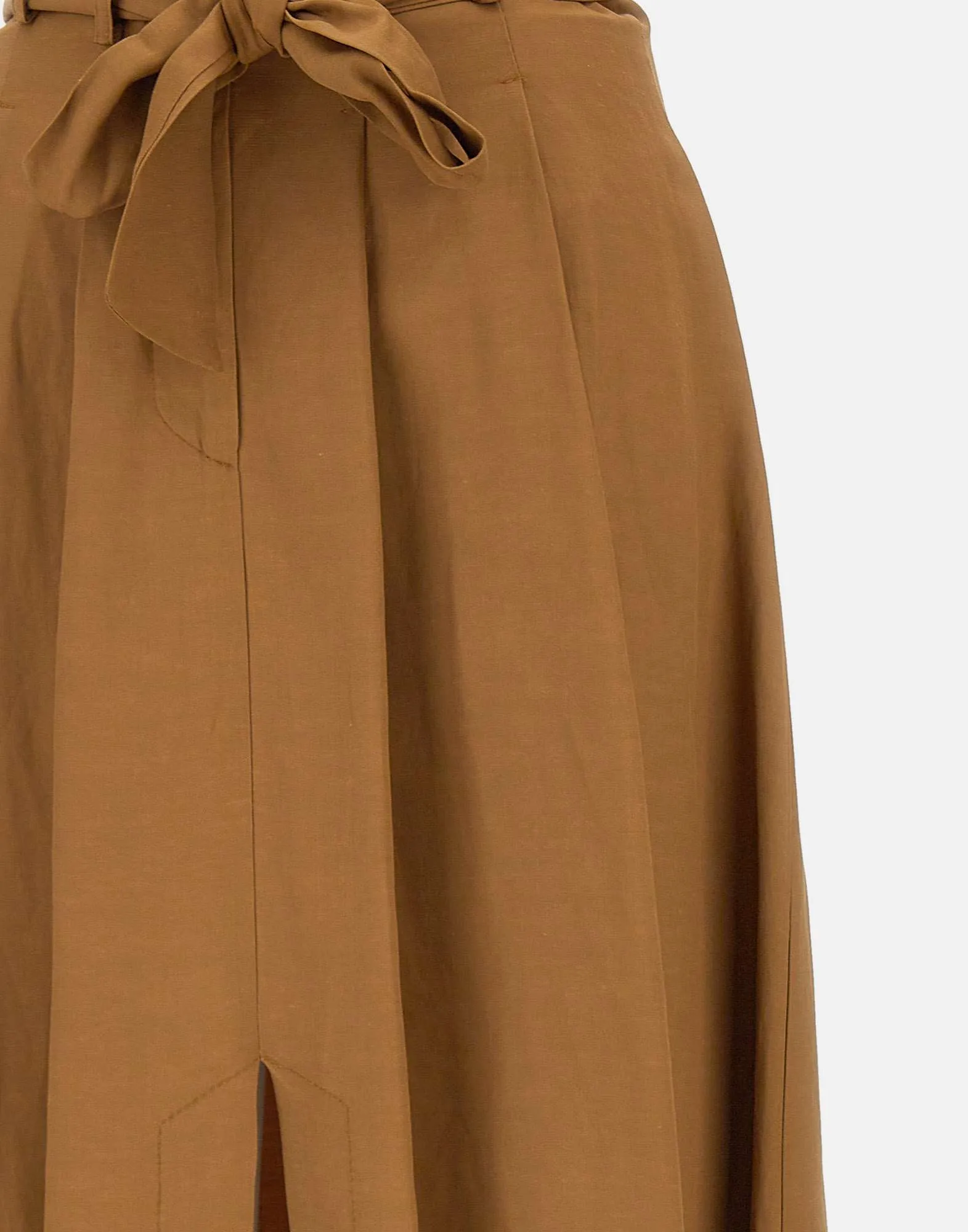 Kaos tobakslinne viskoskjol med båge