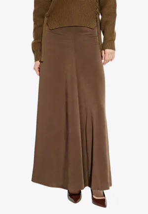Kayana Satin Maxi Skirt
