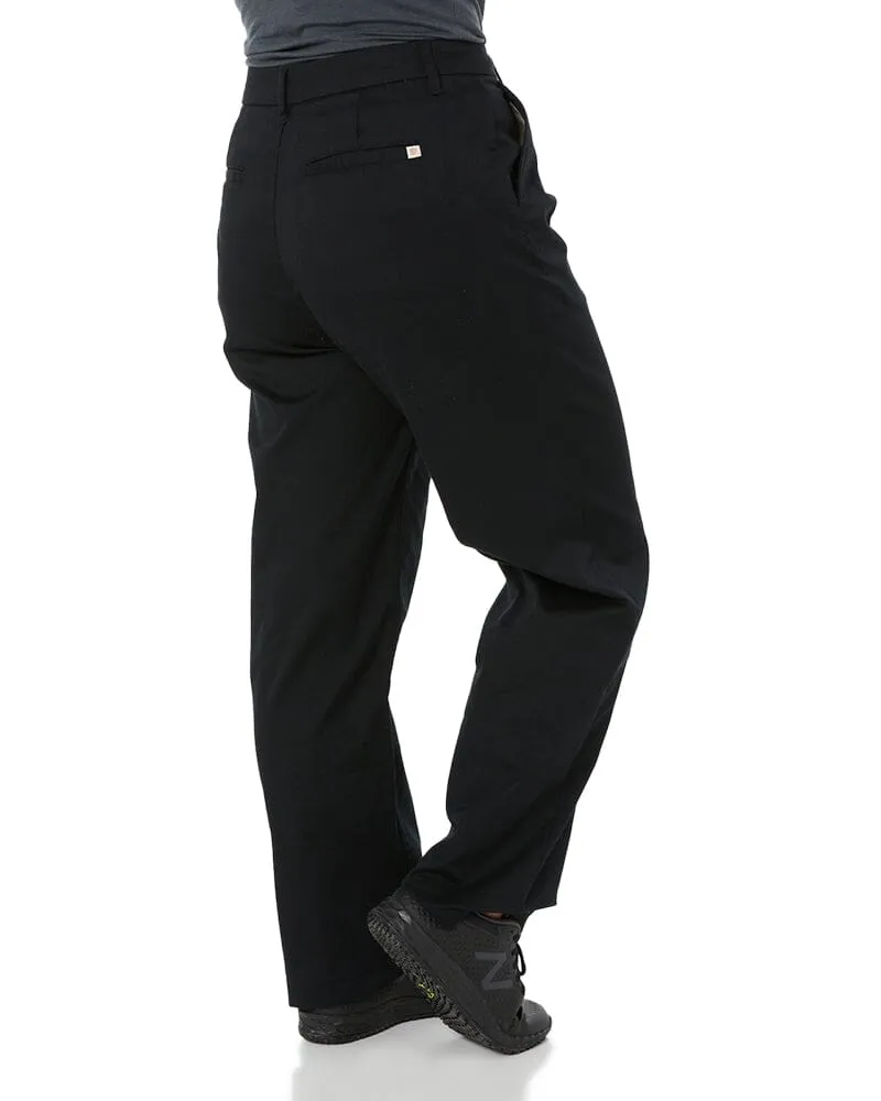 Ladies Victory Trouser Pant - Jet Black