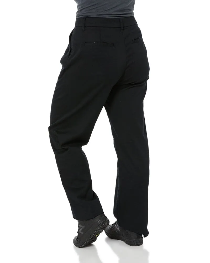 Ladies Victory Trouser Pant - Jet Black