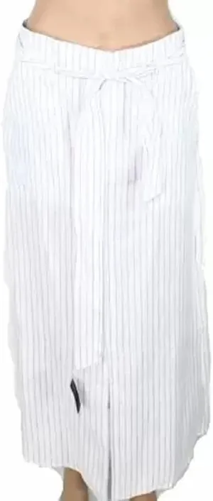 Lauren by Ralph Lauren Women Skirt Straight Pencil Striped White 6
