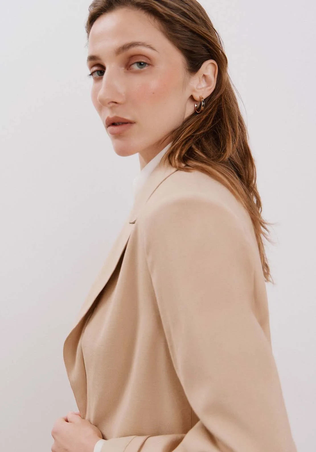 Light blazer - Beige/camel