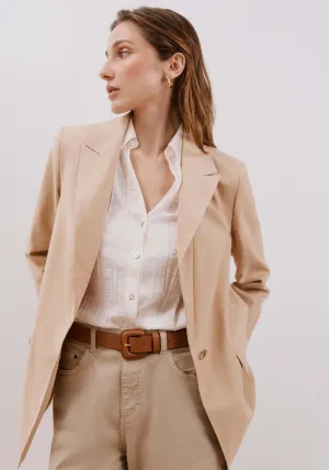 Light blazer - Beige/camel