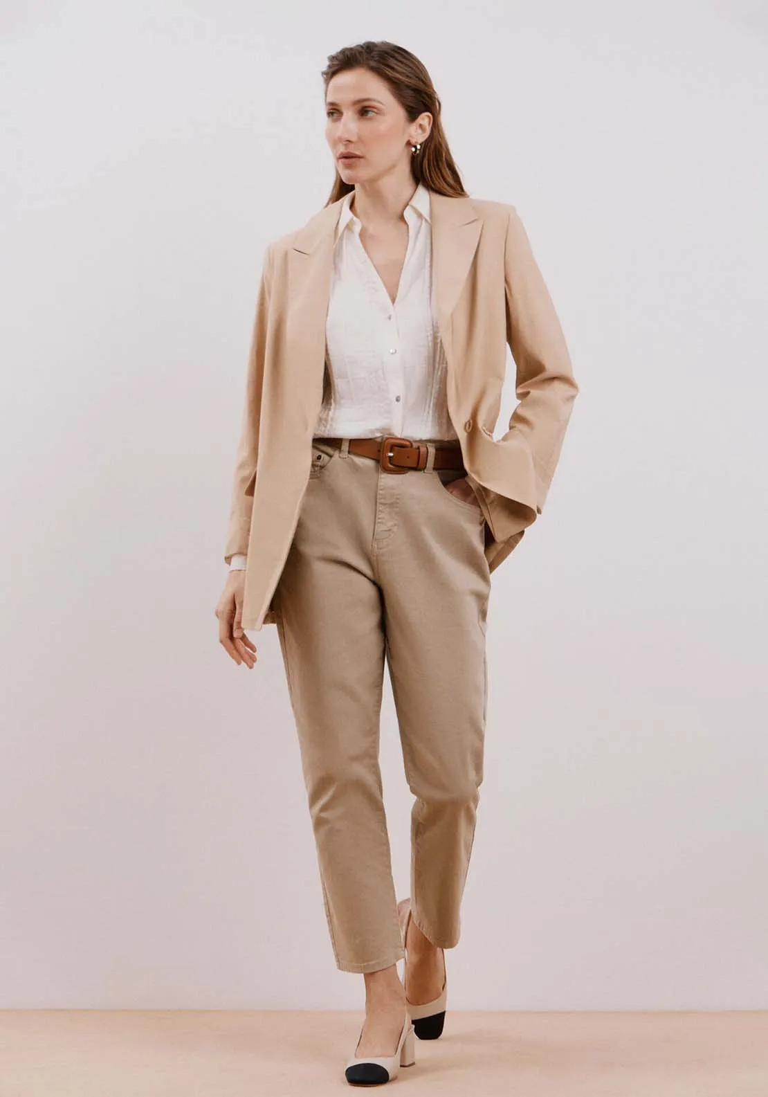 Light blazer - Beige/camel