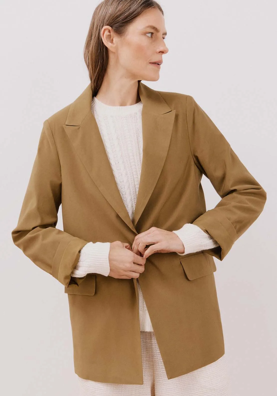 Light blazer - Light Khaki