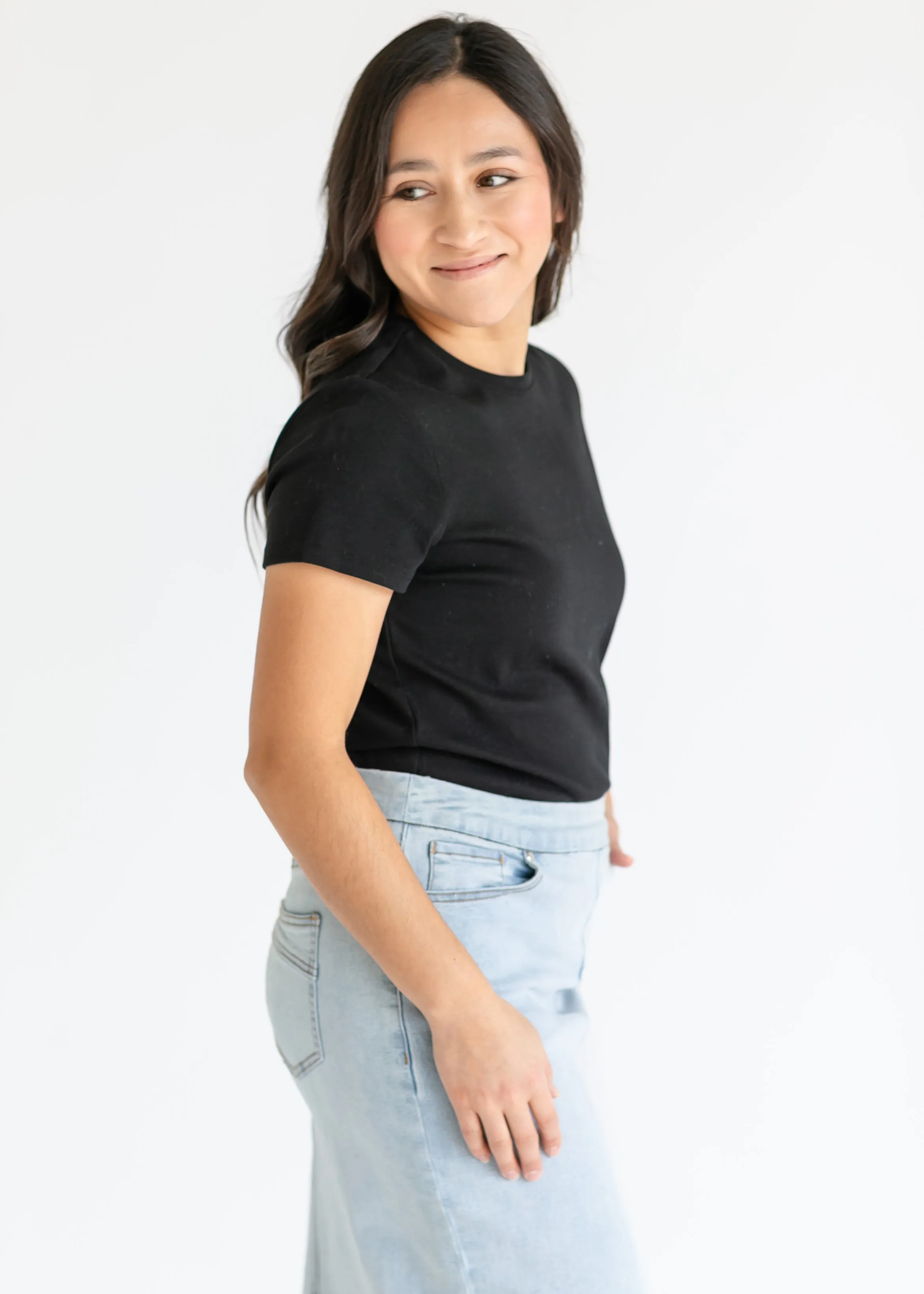 LIVERPOOL® Short Sleeve Crewneck Knit Tee