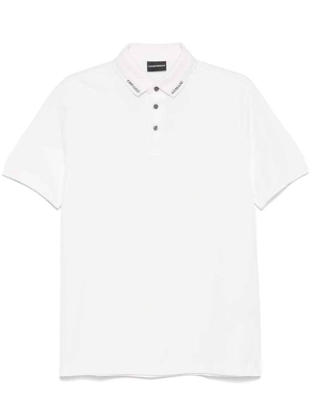 Logo cotton polo shirt