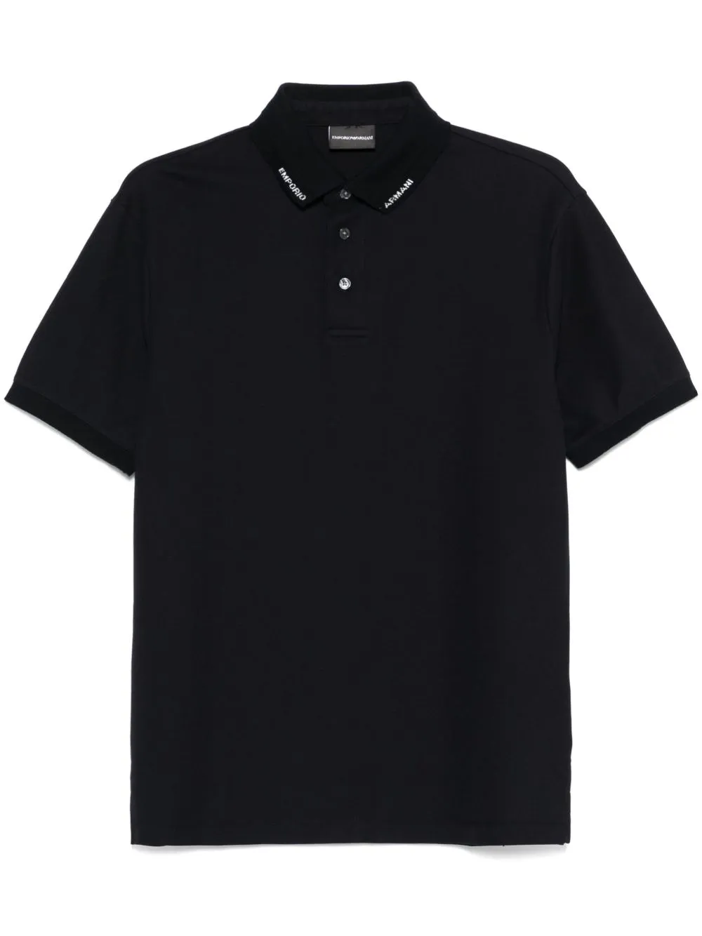 Logo cotton polo shirt