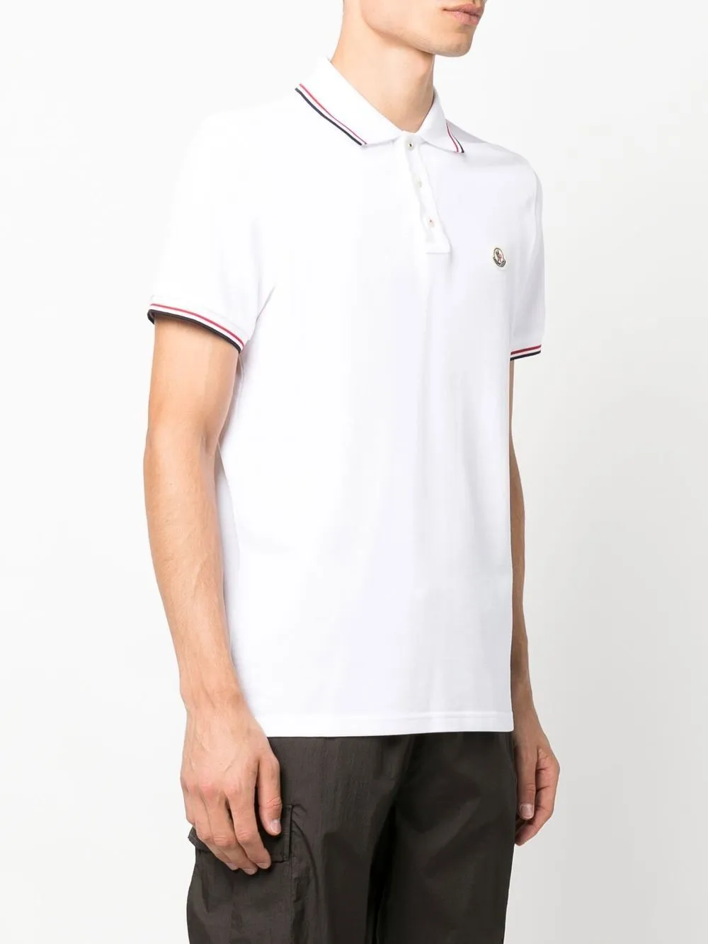 Logo cotton polo shirt