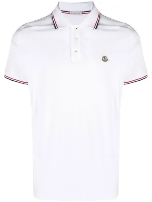 Logo cotton polo shirt