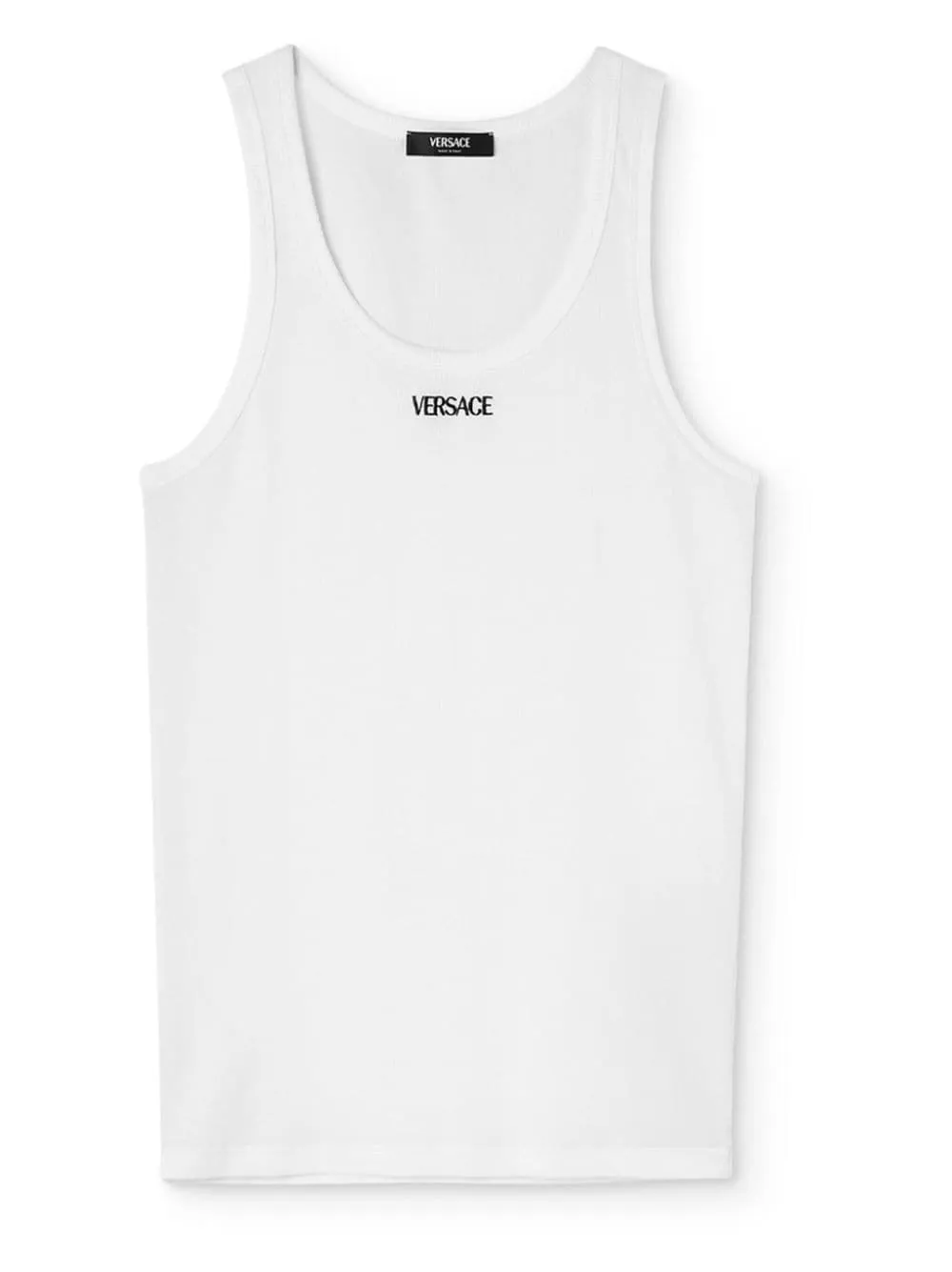 Logo cotton tank top