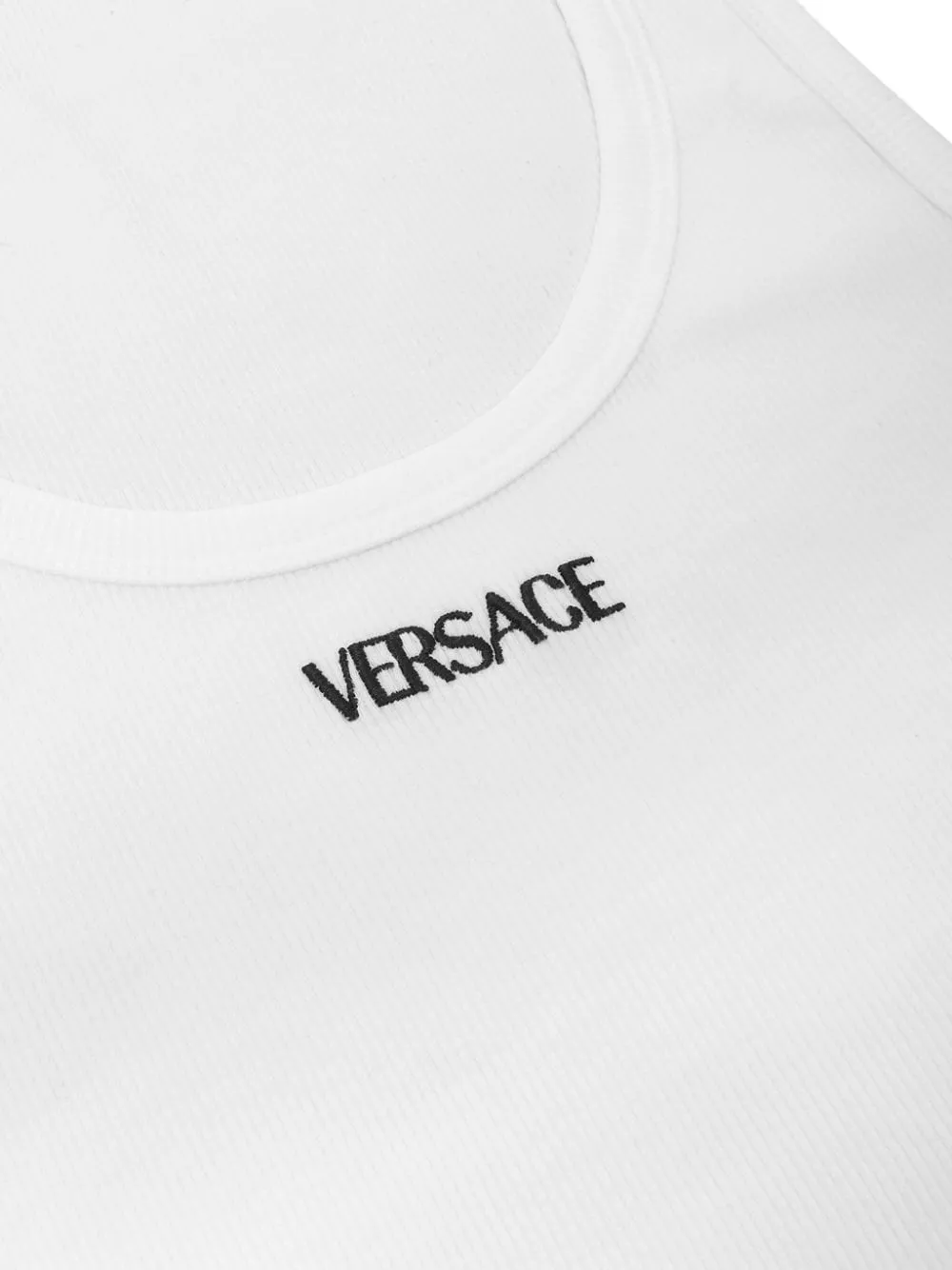 Logo cotton tank top