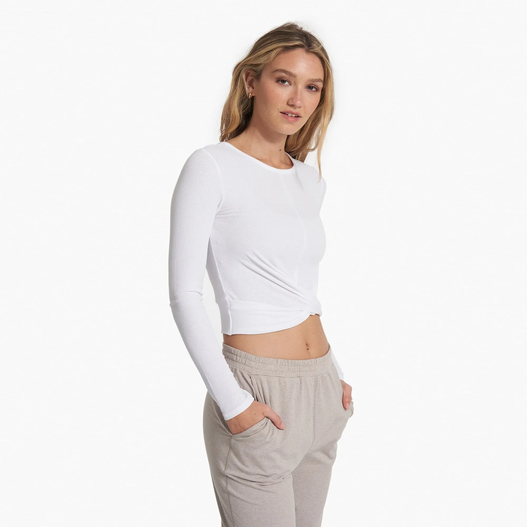 Long-Sleeve Cove Twist Tee (Women's) - VW1114 - Past Season