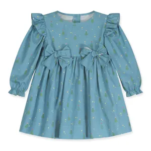 Long Sleeve Trudy Dress -- Yuletide