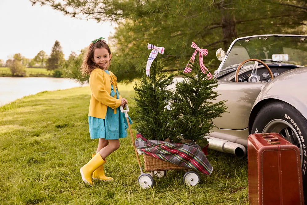 Long Sleeve Trudy Dress -- Yuletide