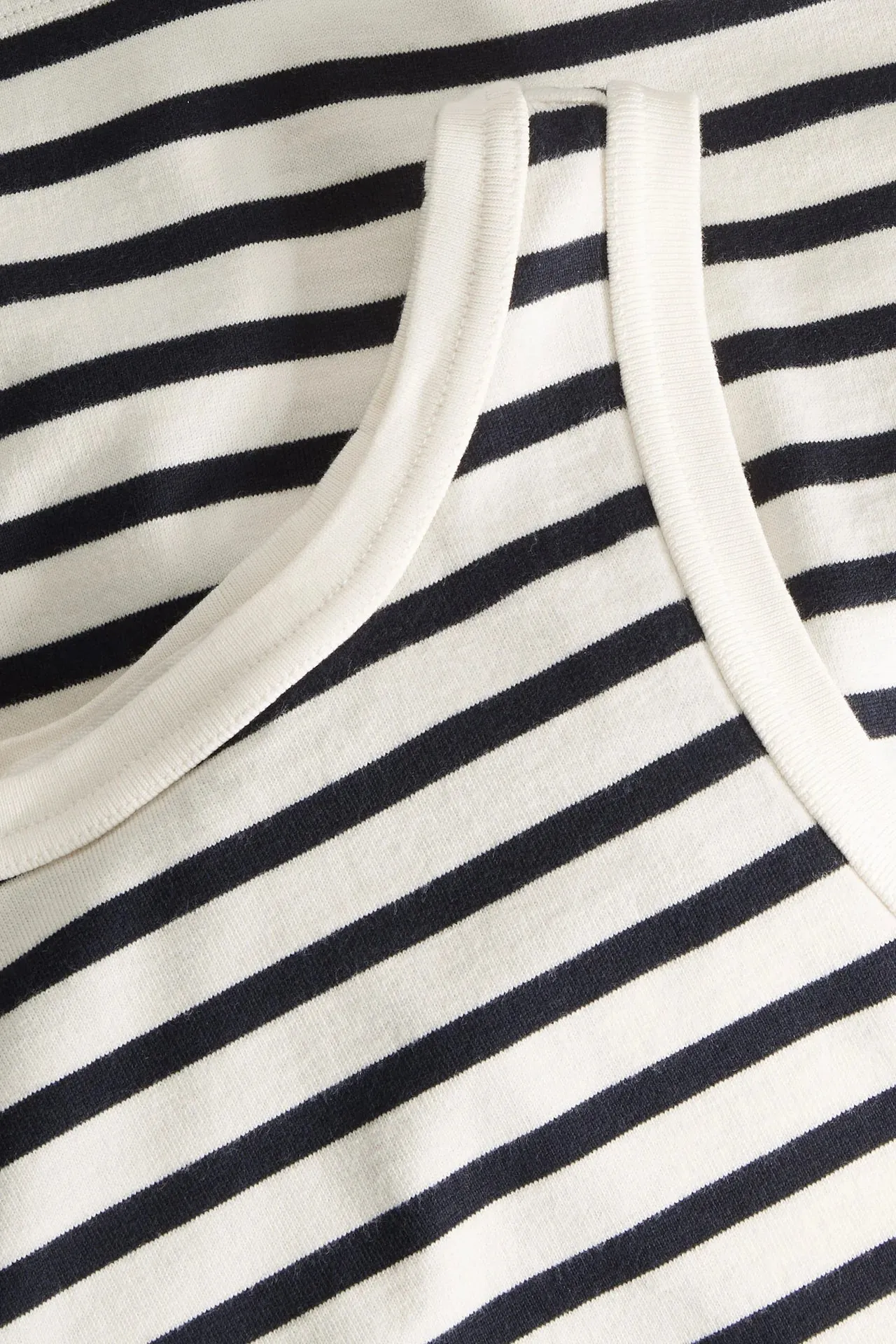 Loui Tank Top | Dark Navy & White Stripe