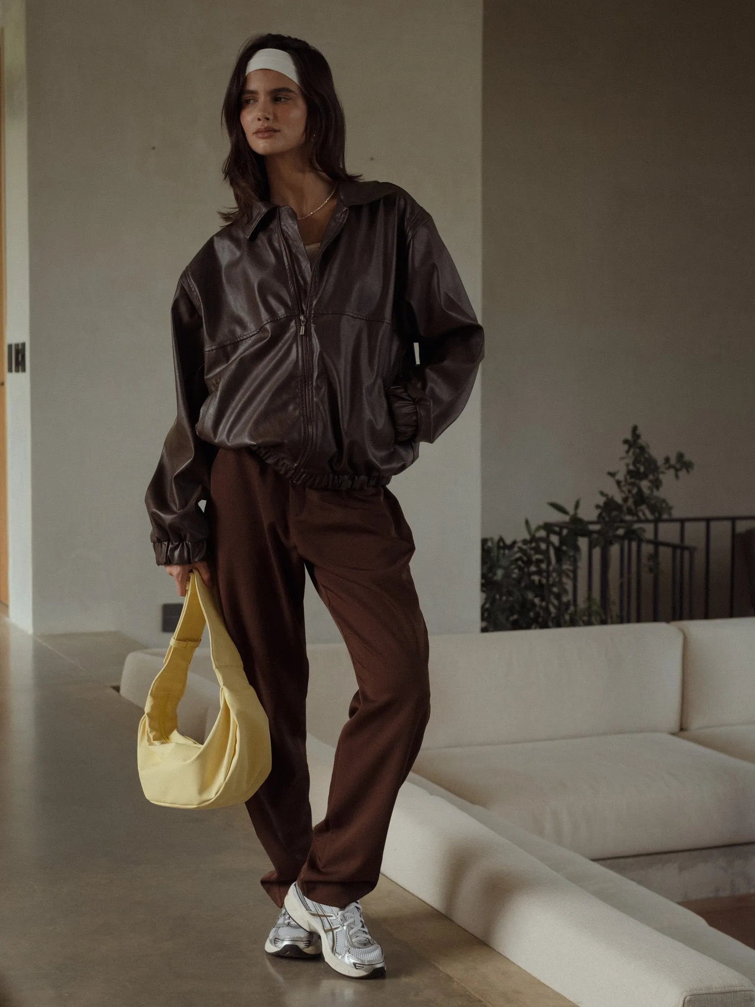 LOW RISE TROUSER - ESPRESSO