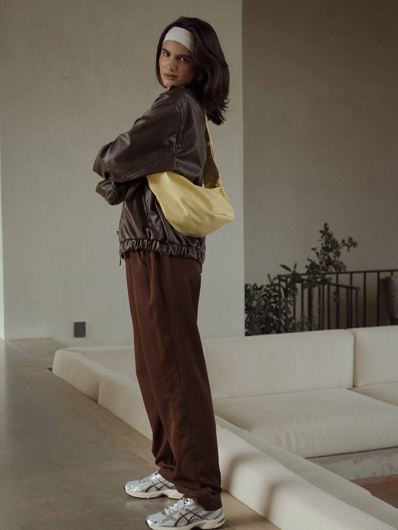 LOW RISE TROUSER - ESPRESSO