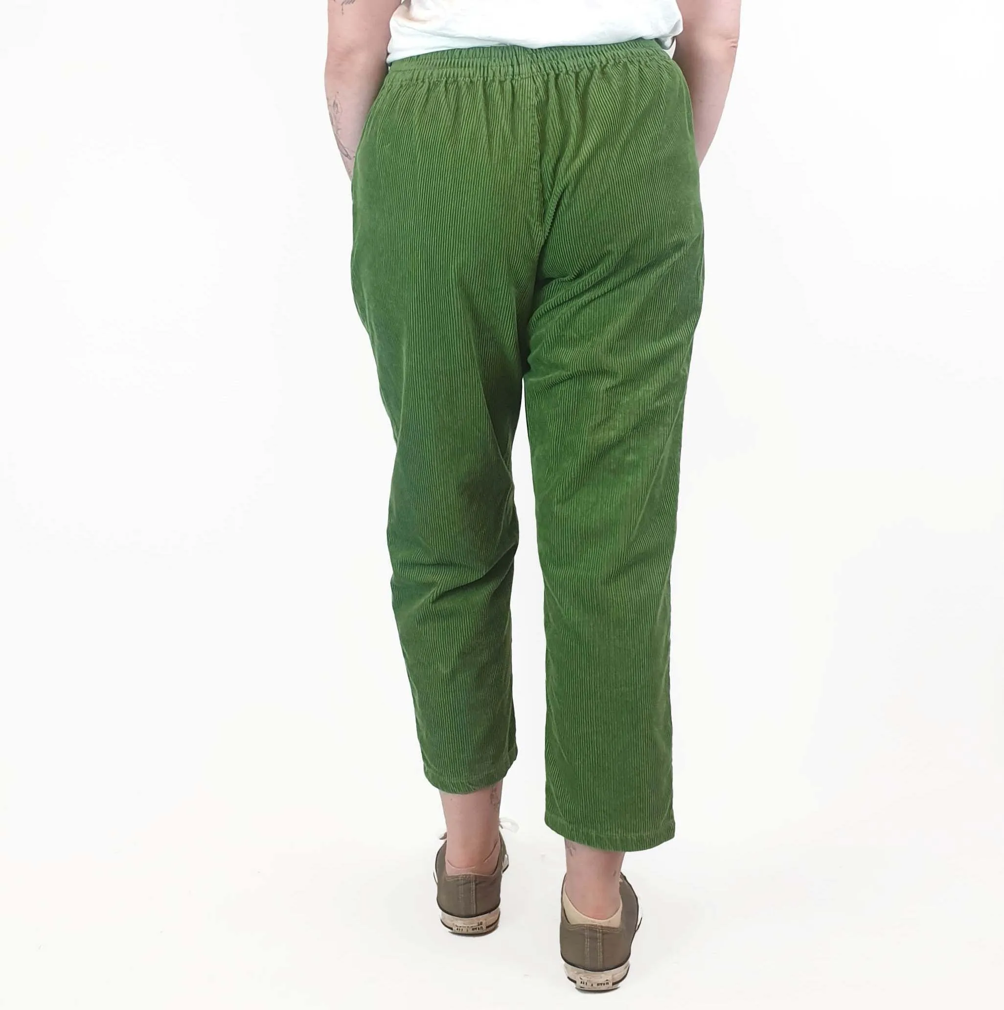 Lucy & Yak green cord pants size M