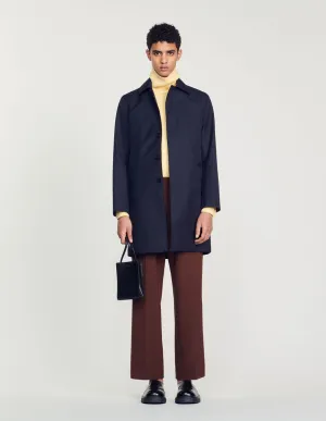 Mac Straight-Cut Waterproof Jacket Navy Blue
