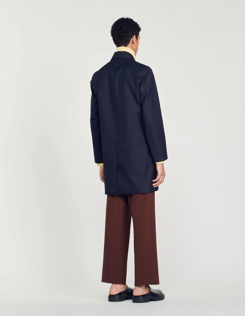 Mac Straight-Cut Waterproof Jacket Navy Blue