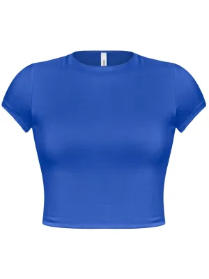 Main Squeeze - Crop Top (royal)