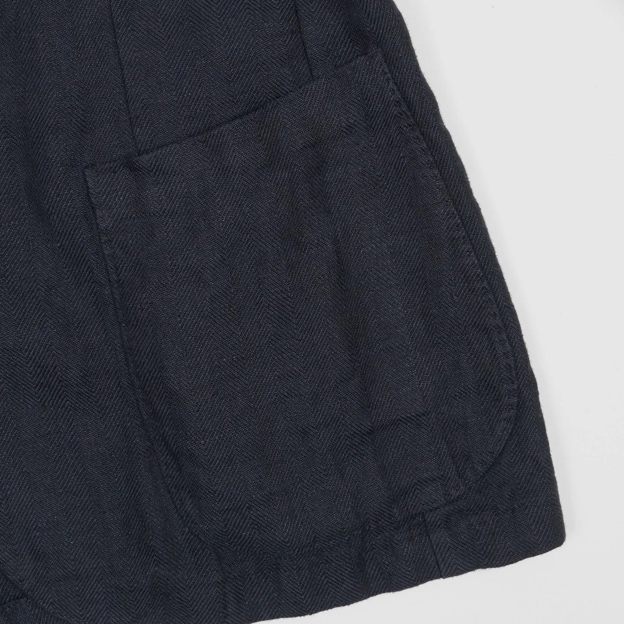Man 1924 Kennedy Linen Herringbone Blazer 3 Navy