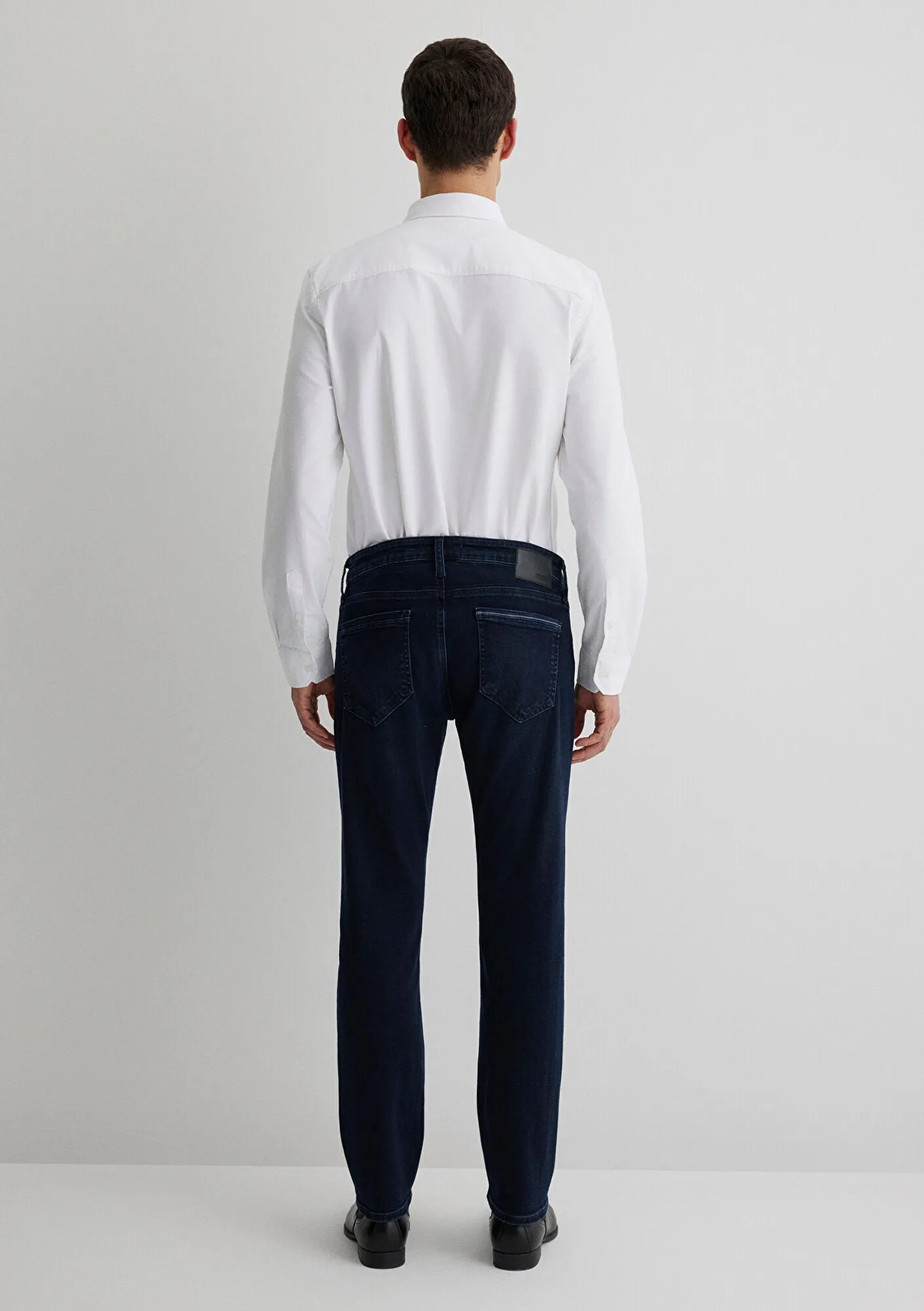 Marcus Ink Brushed Premium Blue Jean Pants