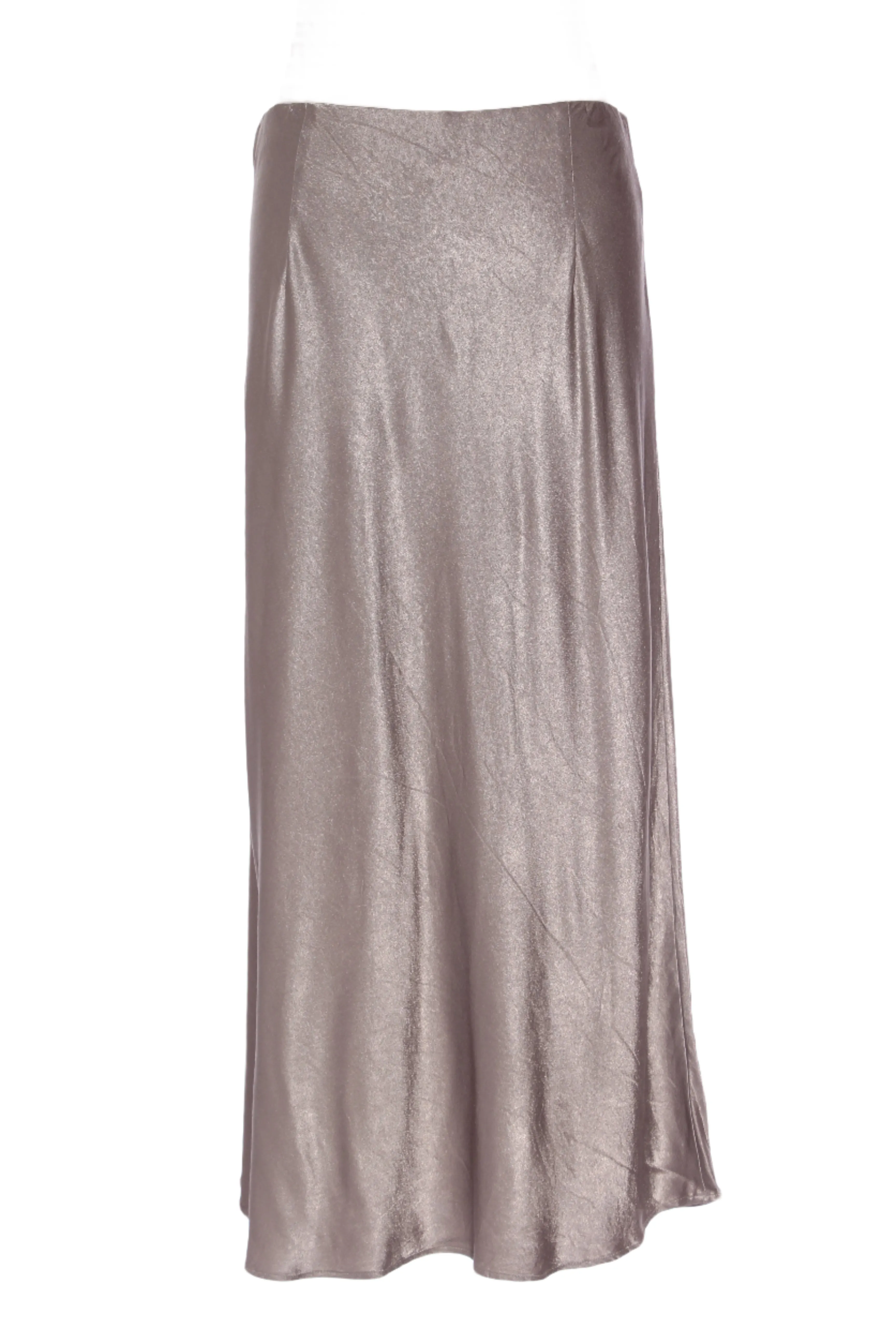 MAX - Fluid satin bias midi skirt - Moss! 14
