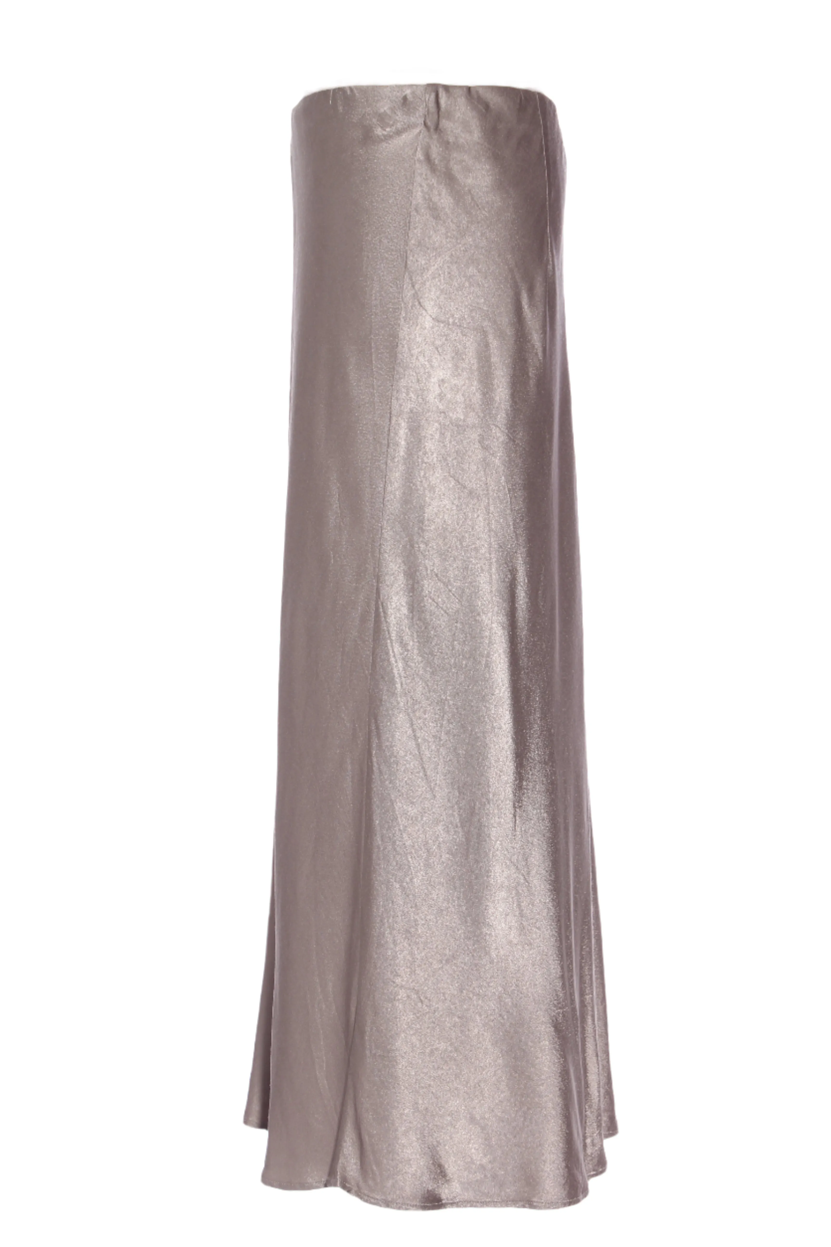 MAX - Fluid satin bias midi skirt - Moss! 14