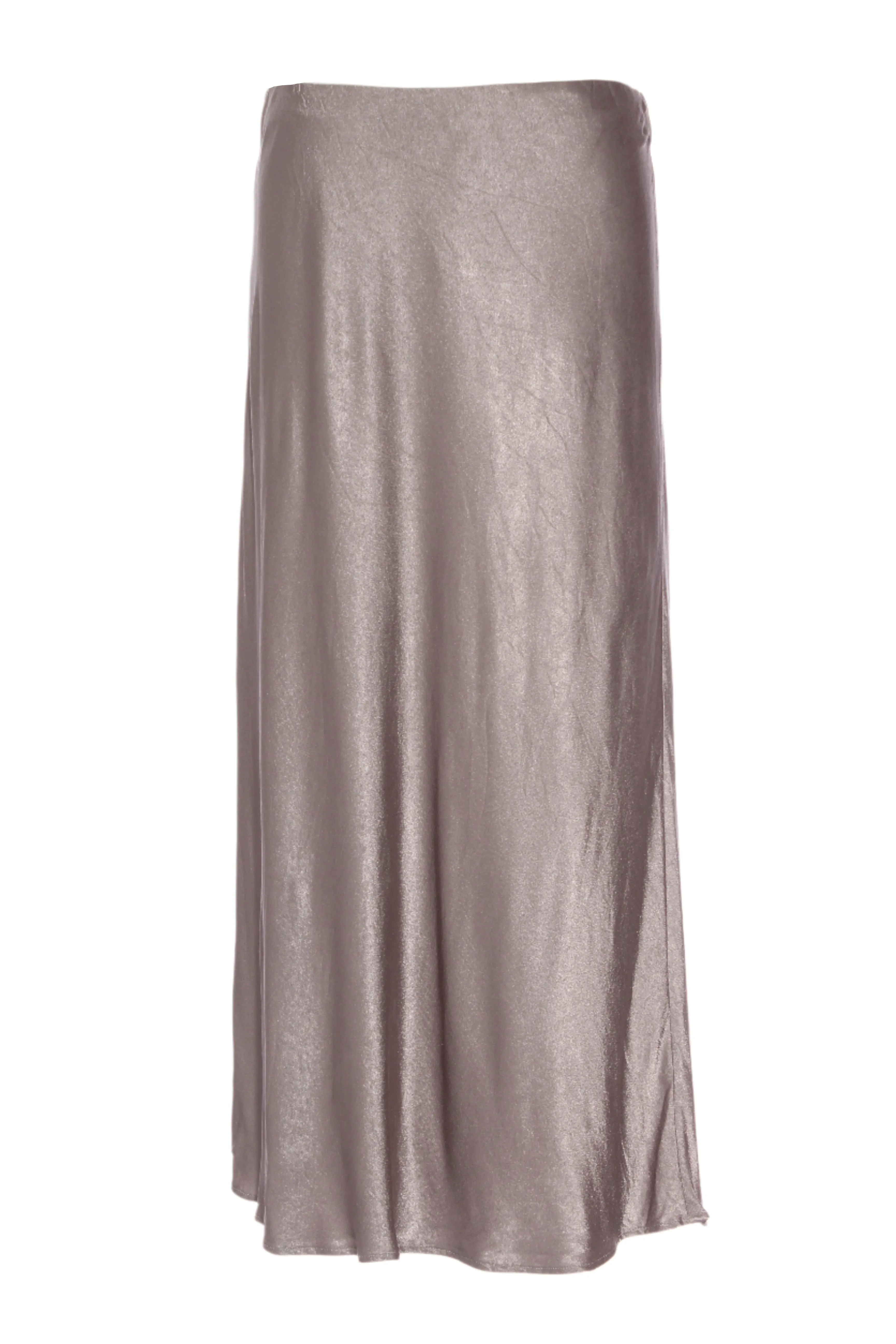 MAX - Fluid satin bias midi skirt - Moss! 14