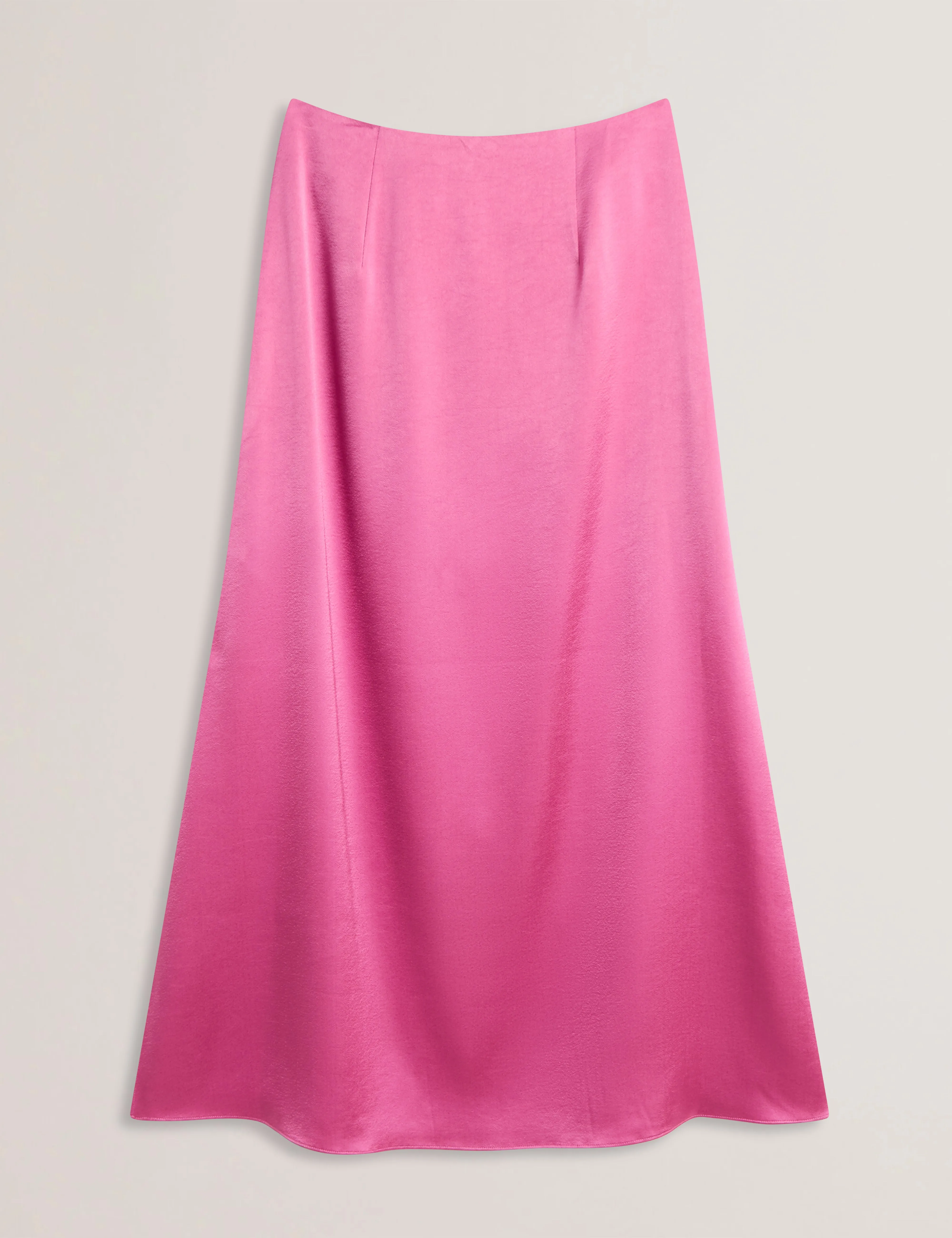 Mazii Knot Detail Midi Skirt Brt-Pink