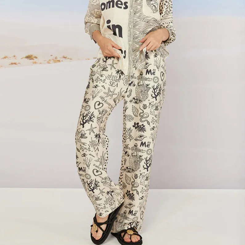 ME369 Avery Straight Leg Pant