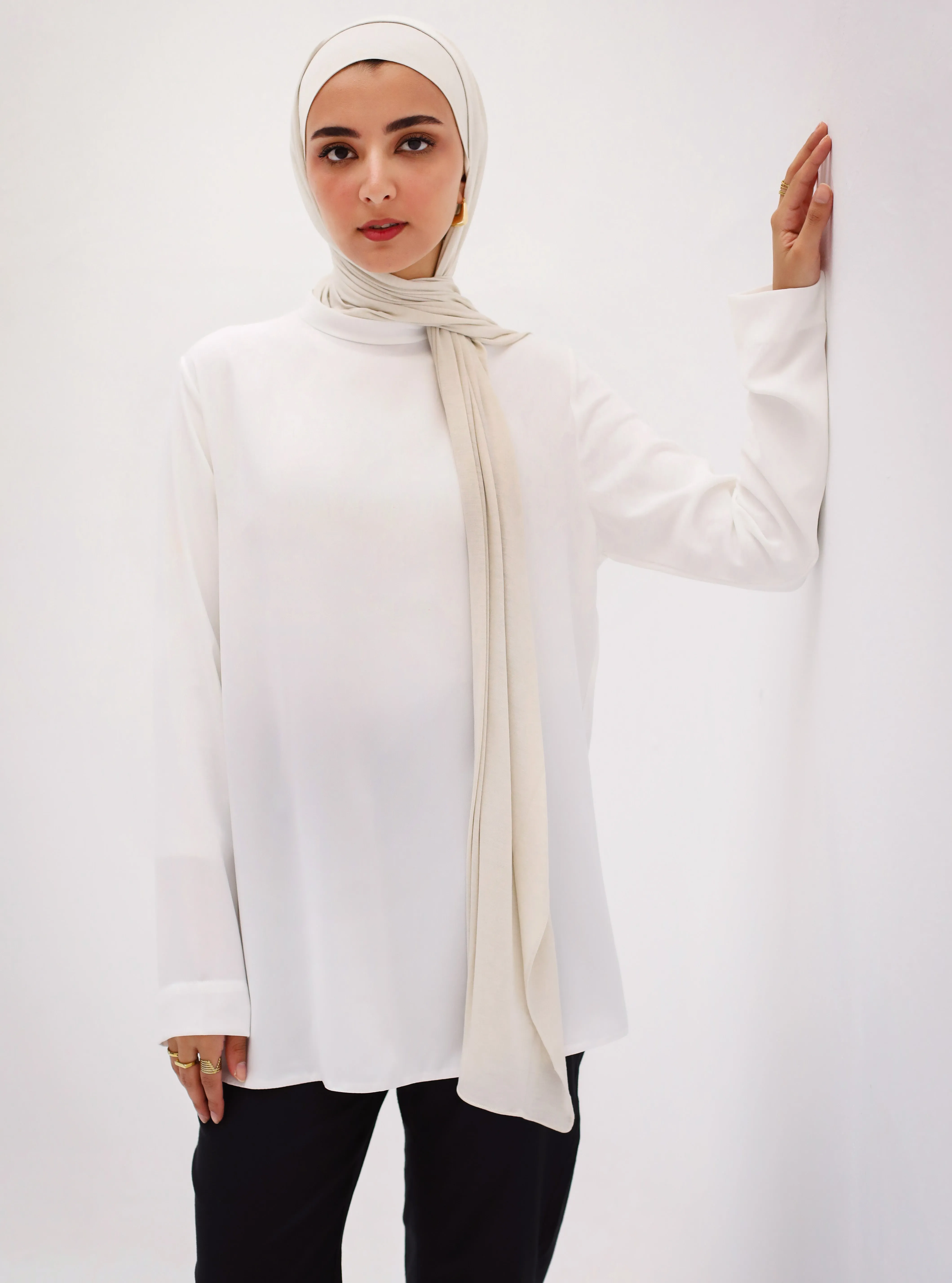 Midi Sleeve Blouse