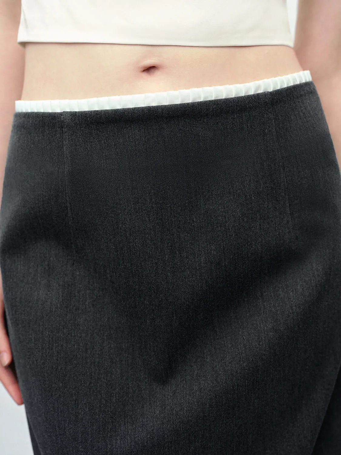 Midi Straight Skirts