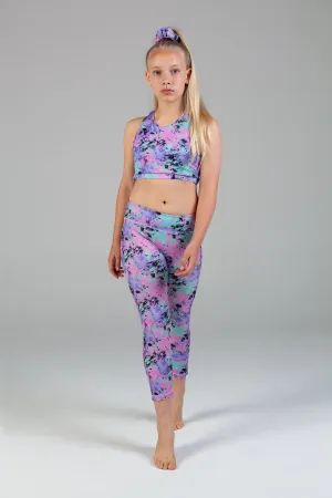 Mila Racer Crop - Sprinkle Paint