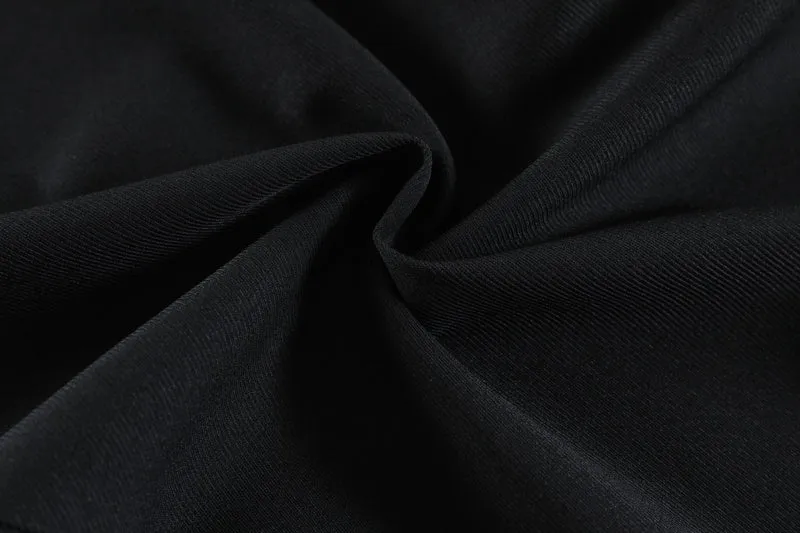 Minimalist Style High Rise Drawstring Waisted Pleated Trousers