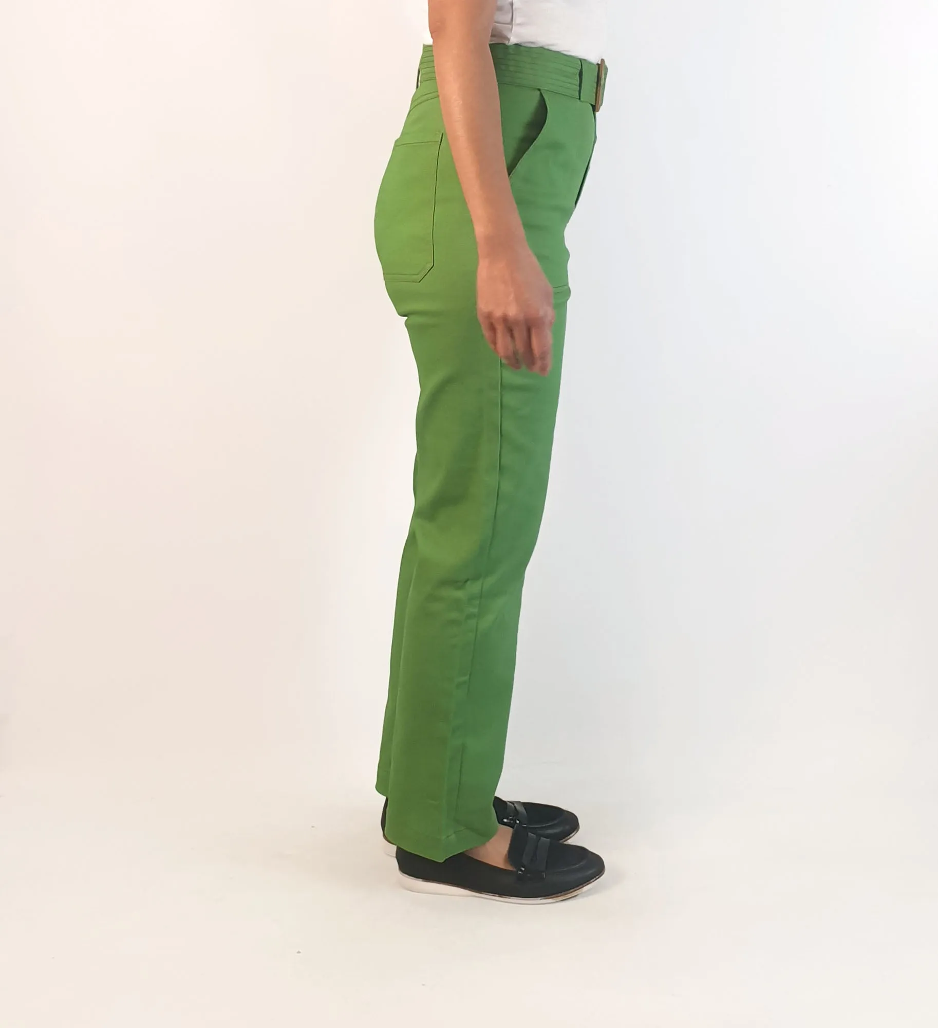 Nancybird green pants size 10