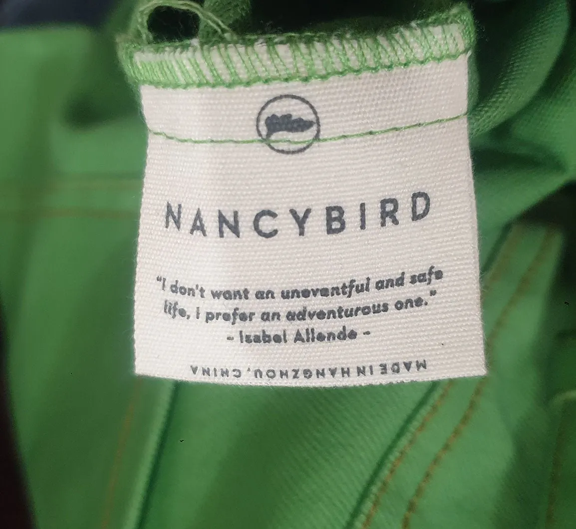 Nancybird green pants size 10