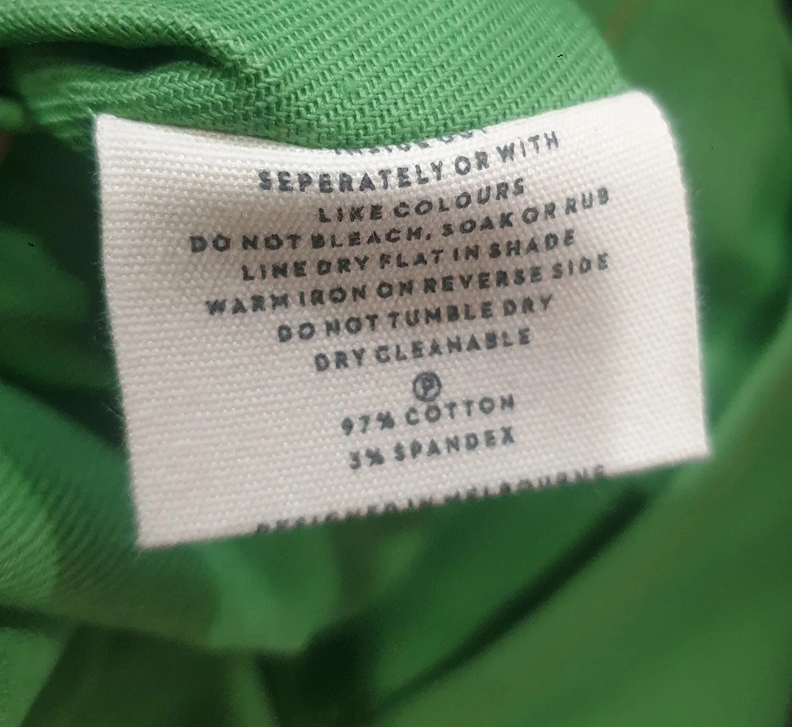 Nancybird green pants size 10