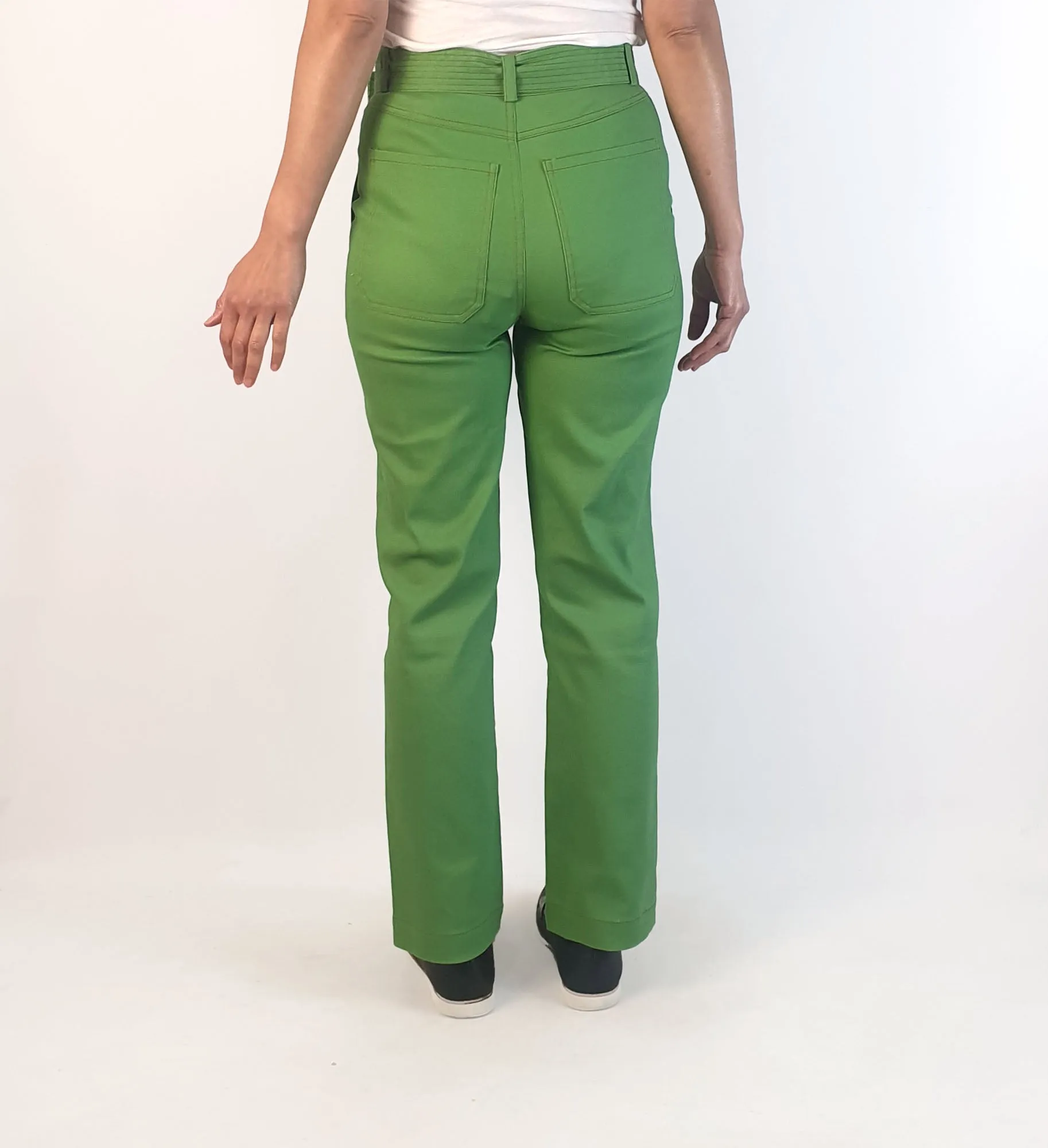 Nancybird green pants size 10
