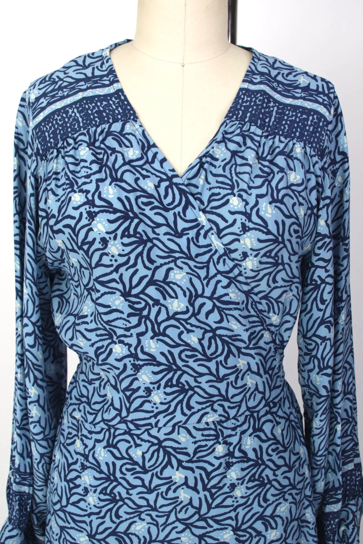 Natalie Martin Silk Wrap Dress